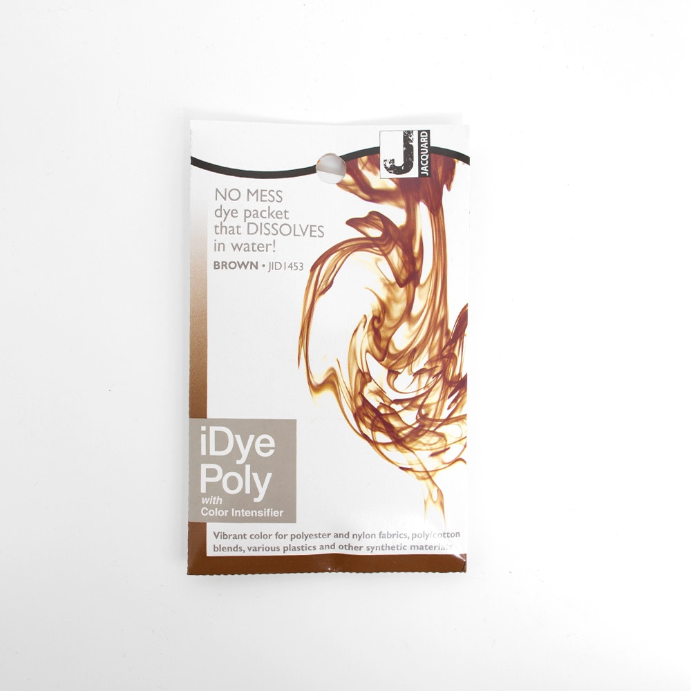 Jacquard, Fabric Dye, Art & School, iDye, Poly, 14gm, 47172, Poly Brown